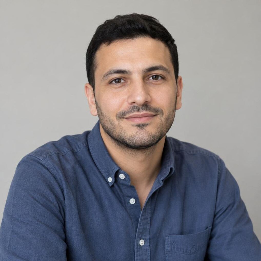 Portrait of a young man in a shirt